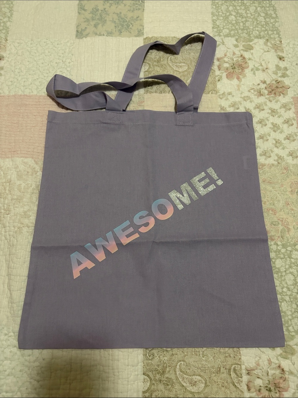 Taylor Swift AWESOME! Lavender Tote Bag